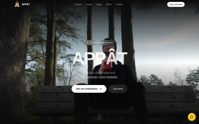 Capture du site Appât