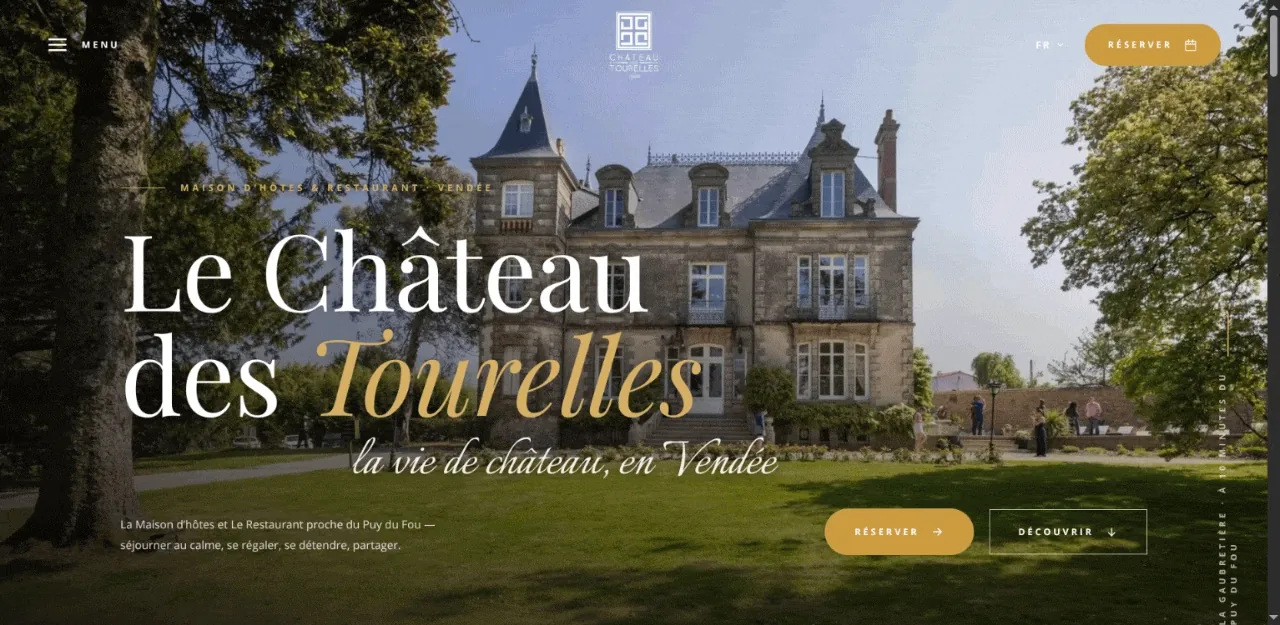 Le site de Le Château des Tourelles