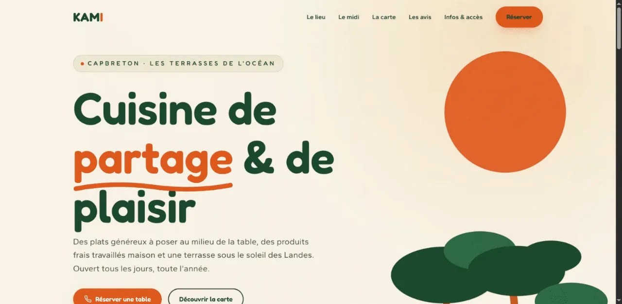 Le site de Kami