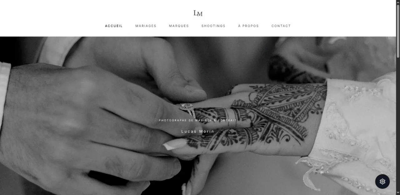 Le site de Lucas Morin